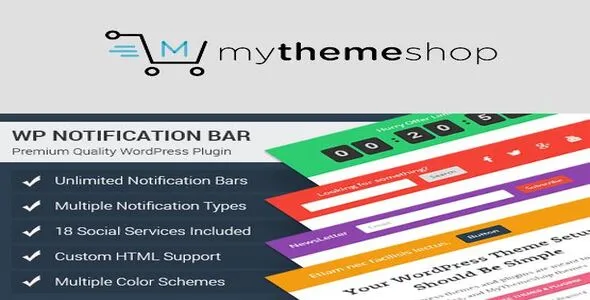 MyThemeShop WP Notification Bar Pro