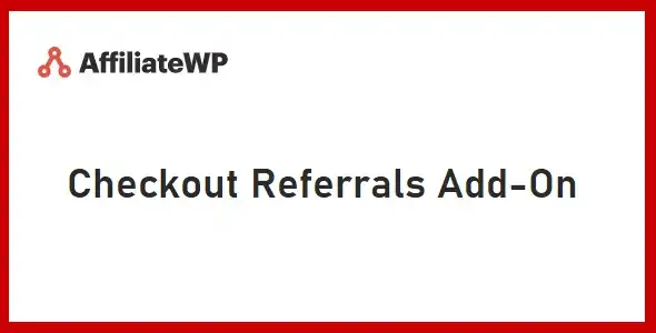 AffiliateWP Checkout Referrals Add-On