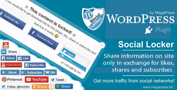 Social Locker for WordPress