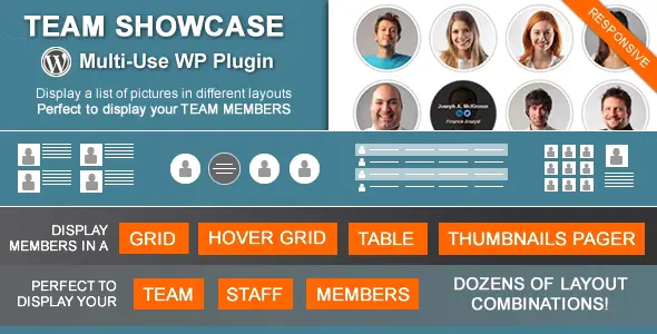 Team Showcase WordPress Plugin