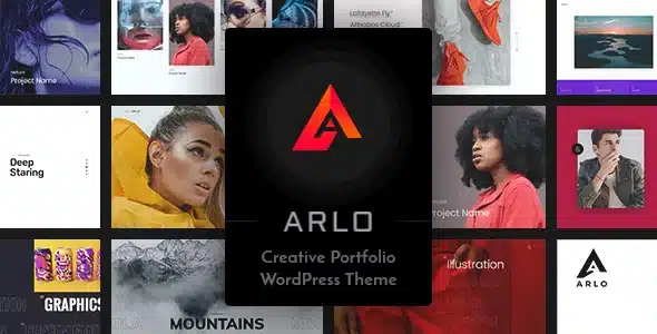 Arlo  Portfolio WordPress Theme