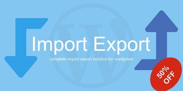 WP Import Export