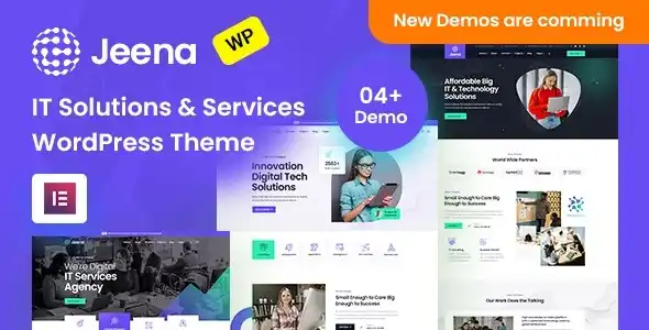 Jeena – IT Solutions & Technology Elementor WordPress Theme