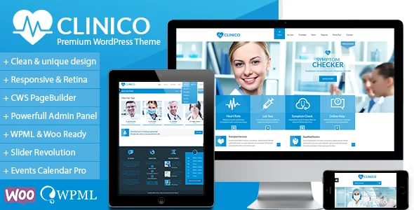 Clinico Premium Medical and Health Theme