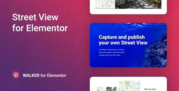Walker  – Google Street View for Elementor