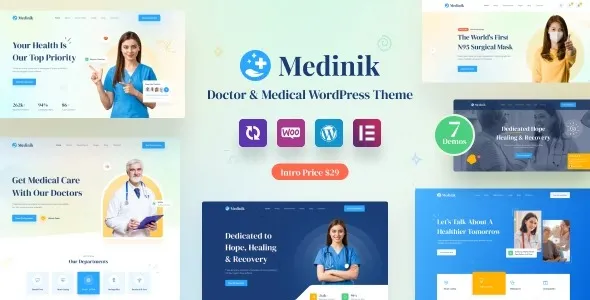 Medinik  - Doctor & Medical WordPress Theme