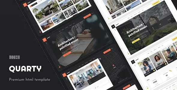 Quarty - Architecture & Interior Design Theme