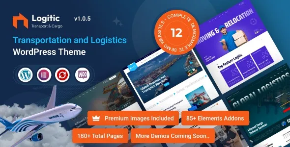 Logitic  – Transportation & Logistics WordPress Theme