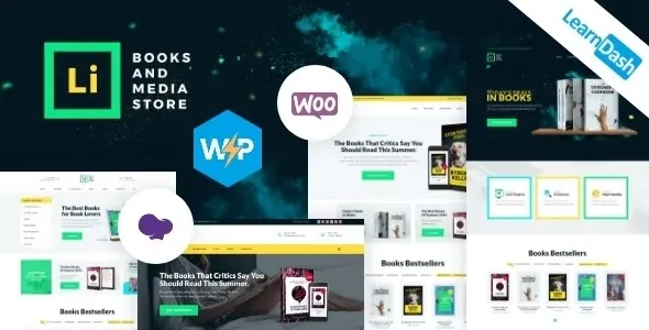 Lorem Ipsum  – Books & Media Store WordPress Theme