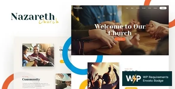 Nazareth  – Church & Religion WordPress Theme