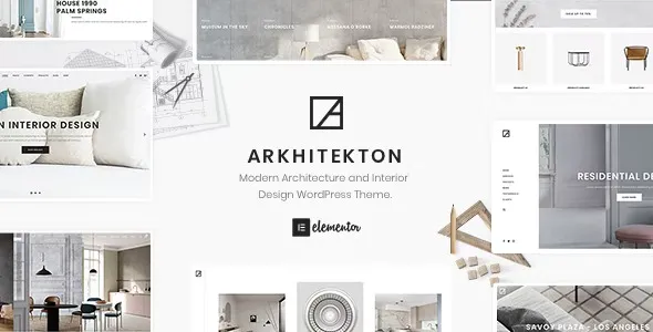 Arkhitekton  – Modern Architecture and Interior Design WordPress Theme