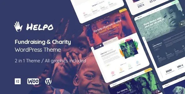 Helpo  - Charity & Nonprofit WordPress Theme