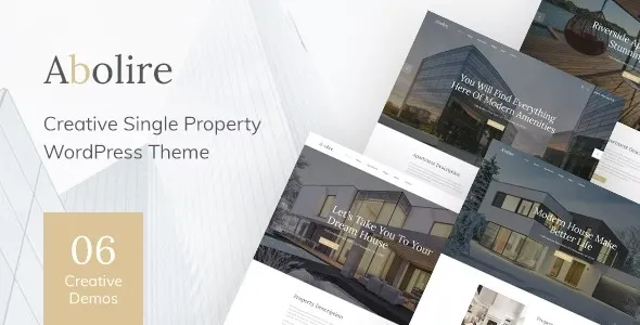 Abolire  - Single Property WordPress Theme