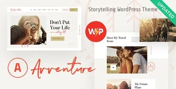 Avventure– Personal Travel & Lifestyle Blog WordPress Theme