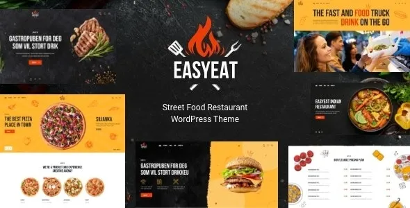 EasyEat  - Street Food Restaurant WordPress Theme