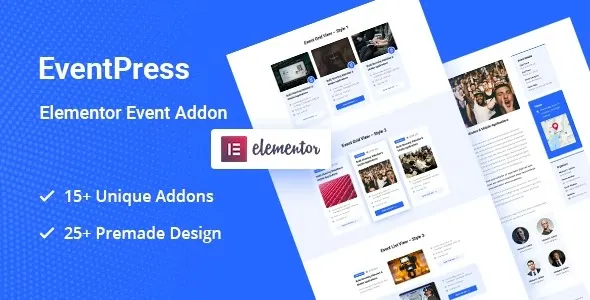 EventPress  - Elementor Events Addon