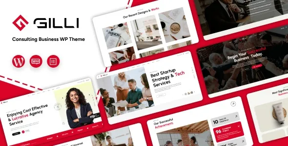 Gilli  - Business Consulting WordPress Theme