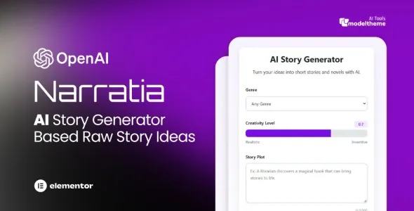Narratia - AI Story Generator