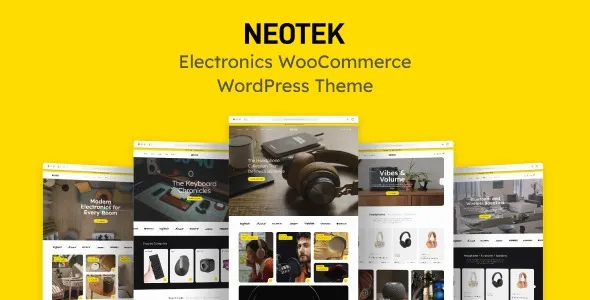 Neotek  - Electronics WordPress Theme