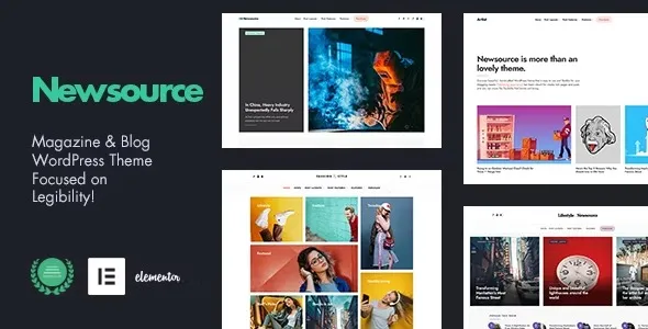 Newsource – Multi-Concept Blog Magazine Theme