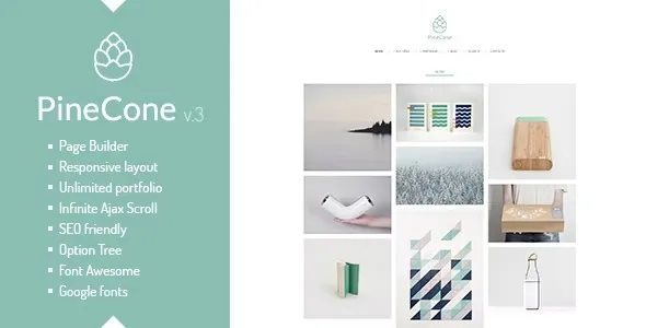 PineCone – Creative Portfolio and Blog for Agency Theme