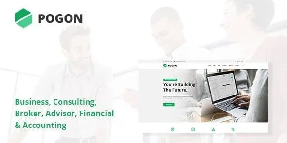 Pogon - Business and Finance Corporate WordPress Theme