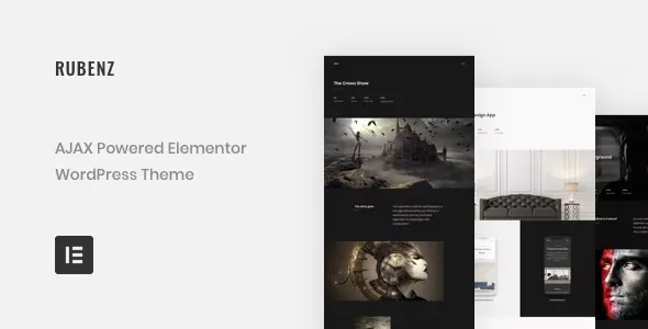 Rubenz  - Creative Portfolio AJAX WordPress Theme