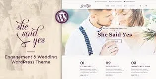 SheSaidYes - Engagement & Wedding Theme