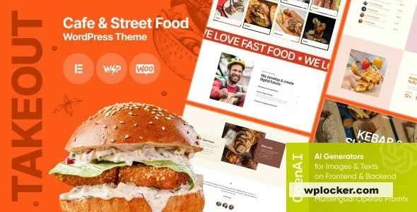 Takeout - Cafe & Fast Food WordPress Theme