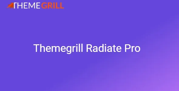 Themegrill Radiate Pro