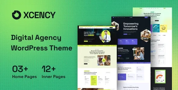 Xcency - Digital Agency WordPress Theme