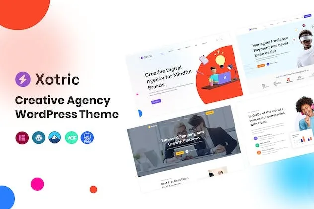 Xotric  - Creative Agency WordPress Theme + RTL