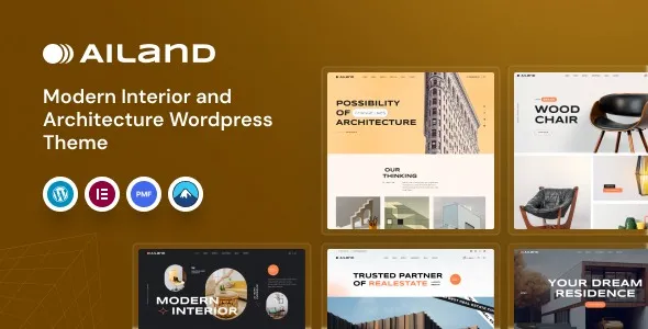 Ailand  - Interior & Architecture WordPress Theme