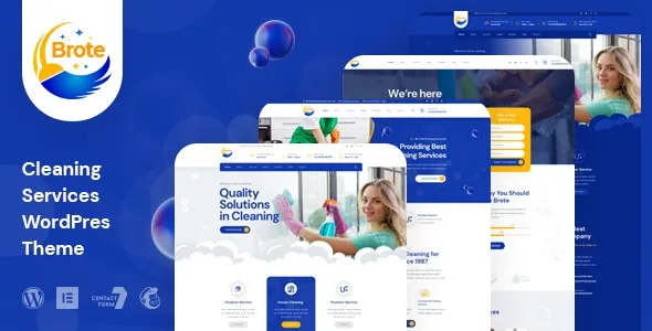 Brote  - Cleaning Services WordPress Theme
