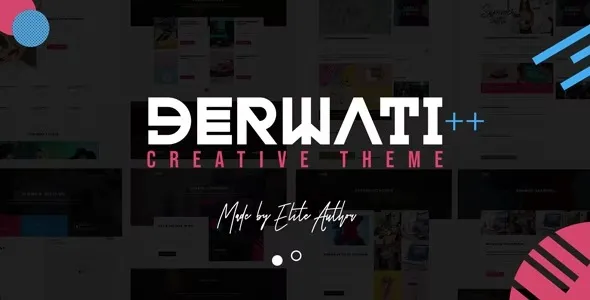 Derwati  - Trendy & Creative Portfolio Theme