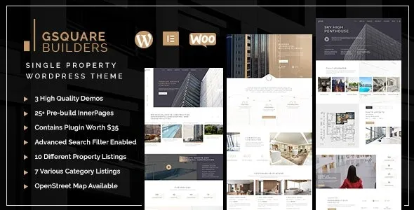 Gsquare  - Real Estate Theme