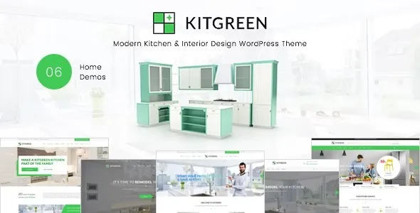KitGreen  - Interior and Kitchen Design WordPress Theme