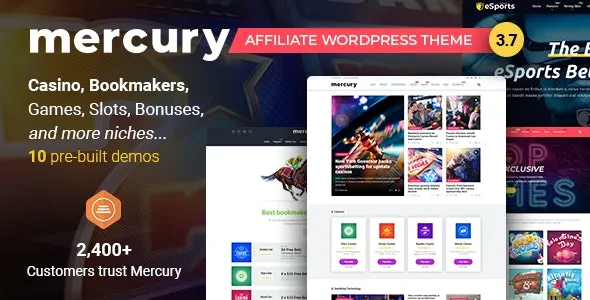 Mercury - Affiliate WordPress Theme