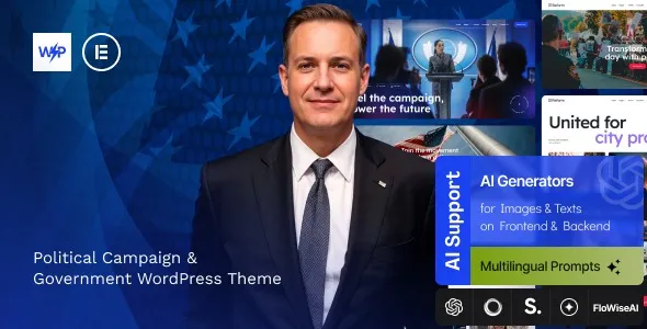 Reform  - Political Campaign & Government WordPress Theme