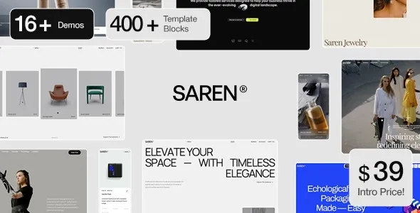 Saren  - Multi-Concept WooCommerce WordPress Theme