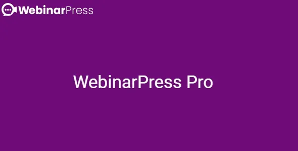 WebinarPress Pro - All in one Webinar Plugin for WordPress