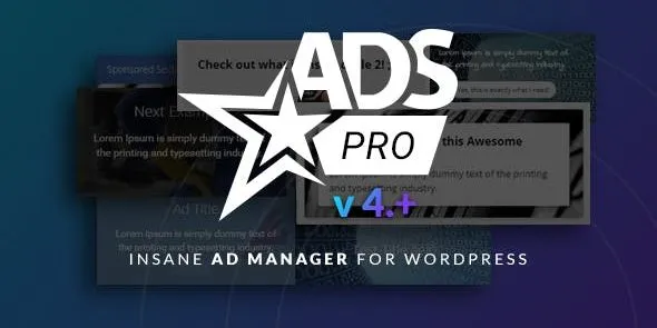 Ads Pro Plugin