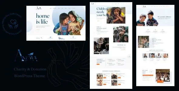 Anova  – Charity & Donation WordPress Theme