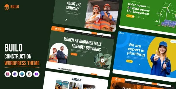 Builo  - Construction WordPress Theme