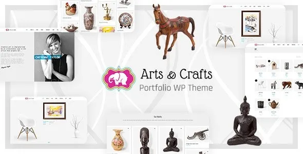 Crafts & Arts - Handmade Artist WordPress Theme