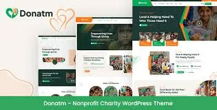 Donatm – Nonprofit Charity WordPress Theme