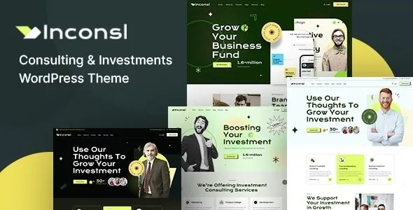 Iconsl  - Investment Consulting WordPress Theme