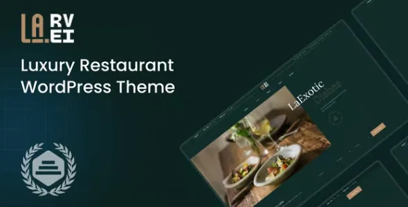 La.Revi  - Luxury Restaurant WordPress Theme