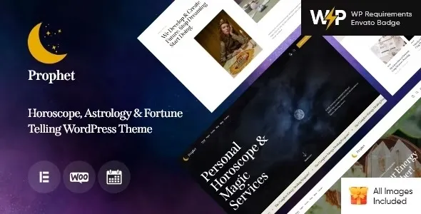 Prophet– Horoscope,Astrology & Fortune Telling WordPress Theme