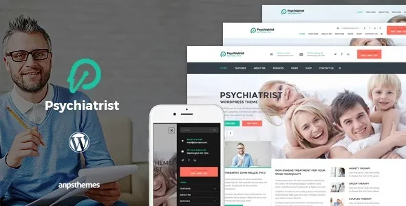 Psychology  - Counseling WordPress Theme